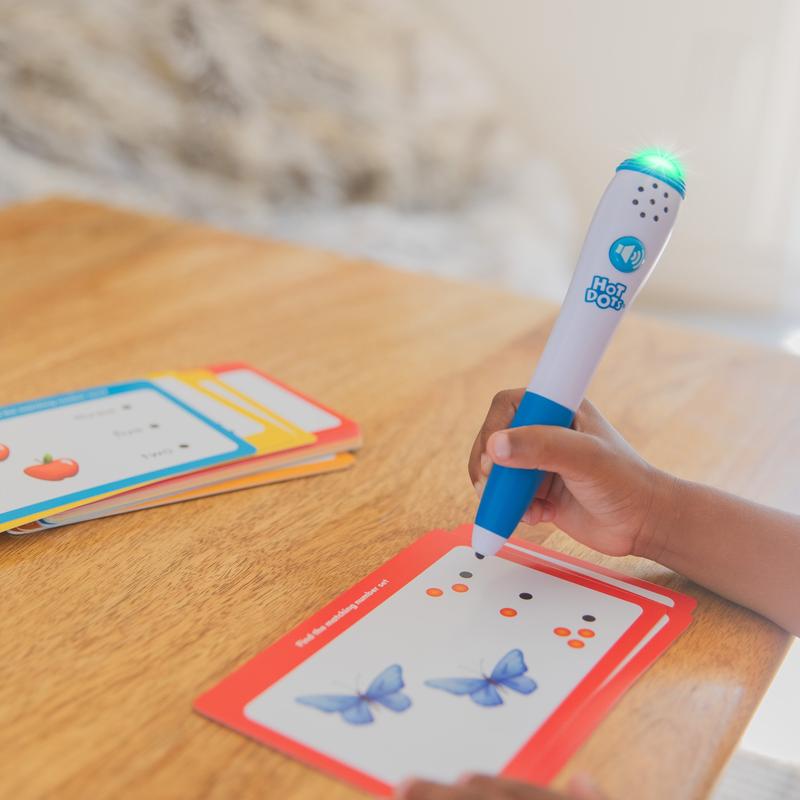 Educational Insights Hot Dots Numbers Set with 72 Activities, Learn to Count Preschool Set with Interactive Pen, Ages 3+