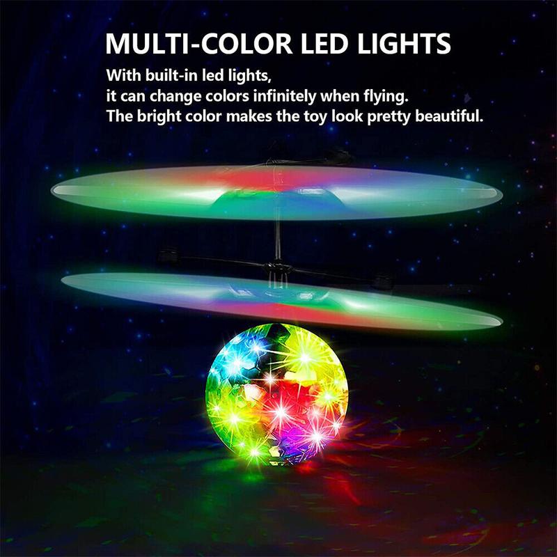 STONESTAR Toys for Boys Flying Ball LED 3 4 5 6 7 8 9 10 11 Year Old Kids Birthday Gifts