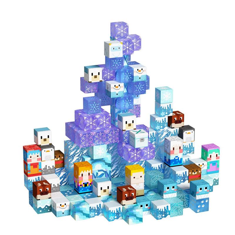 GobiDex Game-based Frozen Magnetic Building Toys in Gift Package 48 100 PCS