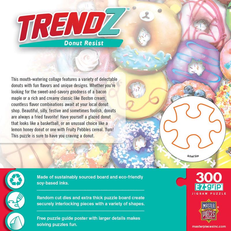 MasterPieces - Trendz - Donut Resist 300 Piece EZ Grip Jigsaw Puzzle