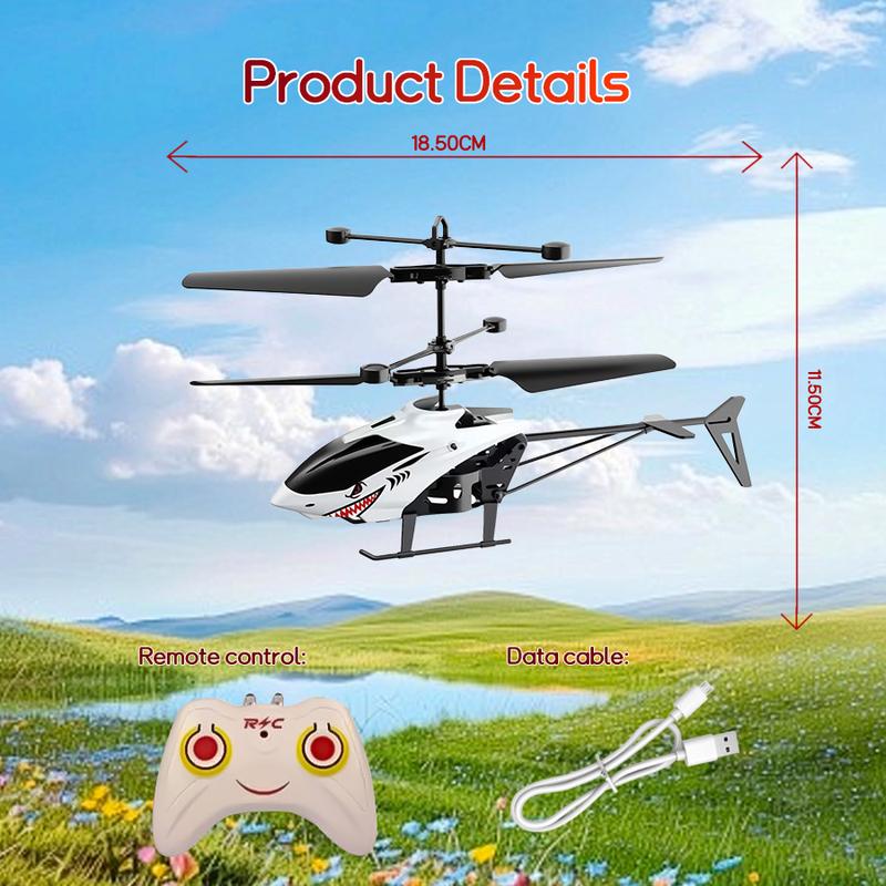 Remote control smart sensor toy airplane with long battery life, comes with remote control batteries, perfect Christmas gift for kids and flight enthusiasts, ideal for indoor and outdoor fun!