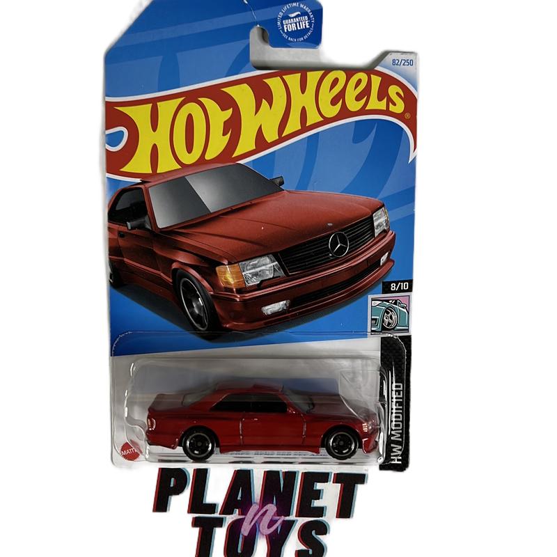 Hot Wheels Mercedes-Benz 560 SEC AMG Diecast Scale 1:64