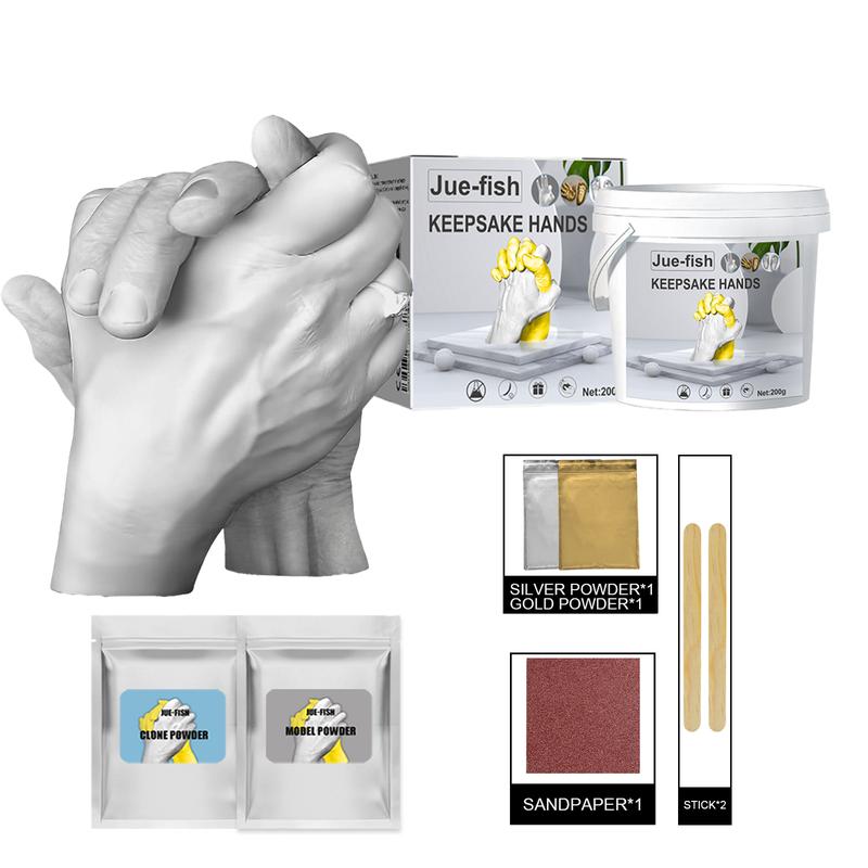 Jue Fish Diy For Love Keepsake Hands Casting Kit with Clone Powder Model Powder