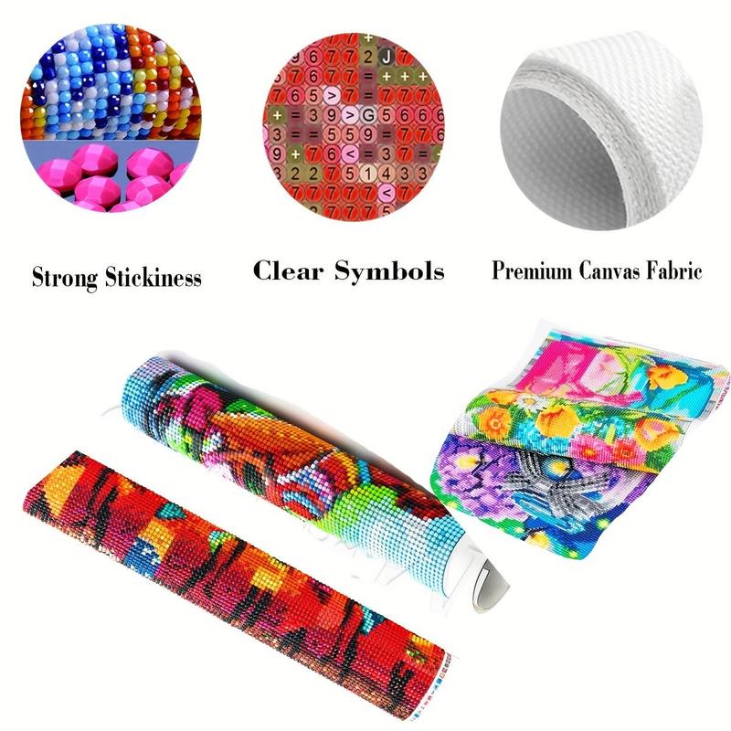 Skull Woman Pattern DIY Diamond Arts Colorful Painting Kit without Frame, DIY 5D Diamond Arts Colorful Painting for Bedroom Wall Decor