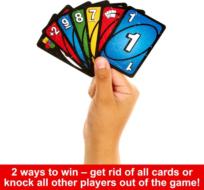 UNO Show ‘em No Mercy Card Game for Kids, Adults & Family Night