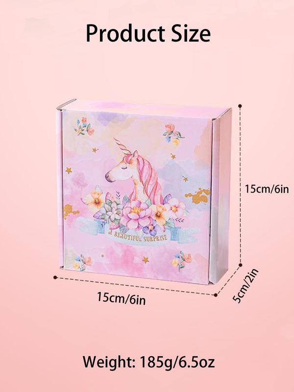 Unicorn Themed Jewelry Making Kit, Including Beads & Charms & Accessories, Diy Jewelry Making Kit for Bracelet Necklace Earrings Making, Cute Gift for Girls
