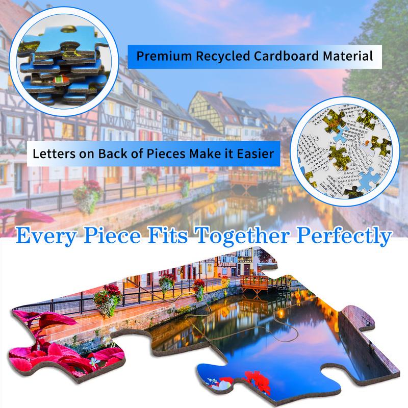 Huadada jigsaw puzzle  1000 pieces   Homepage Innovation Creative gift Interactive game for adults and children Family brainstorming for parents and grandparents Educational game