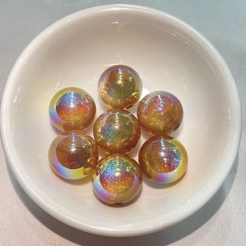 [GB1] 20pcs DIY Glitter Beads for pen keychains