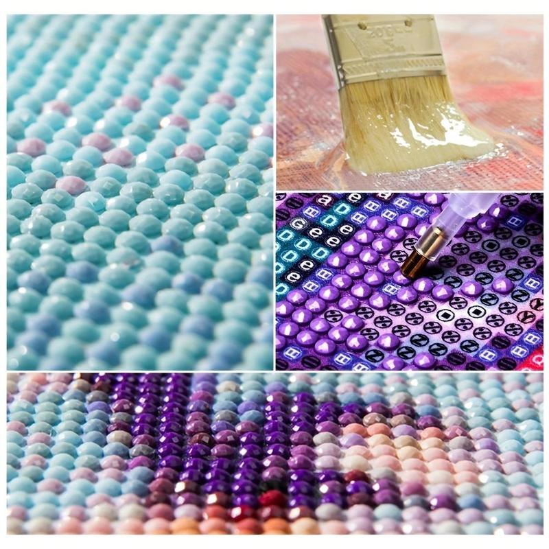 Skull Woman Pattern DIY Diamond Arts Colorful Painting Kit without Frame, DIY 5D Diamond Arts Colorful Painting for Bedroom Wall Decor