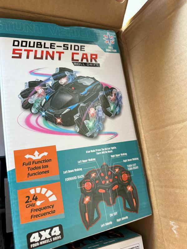 RC Double Side Stunt Car with Colorful Light Remote Control Toys electric rc
