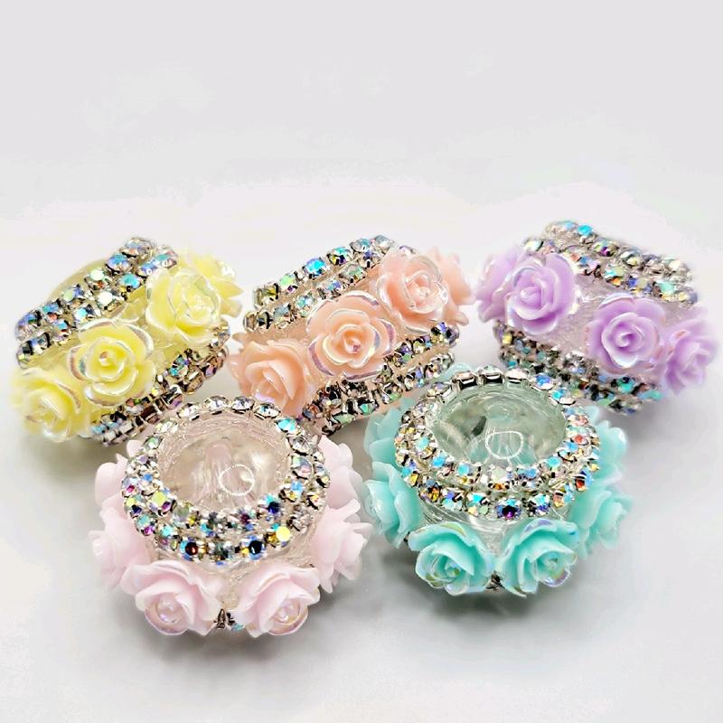 Assorted Flower Bead Bundles for DIY Jewelry