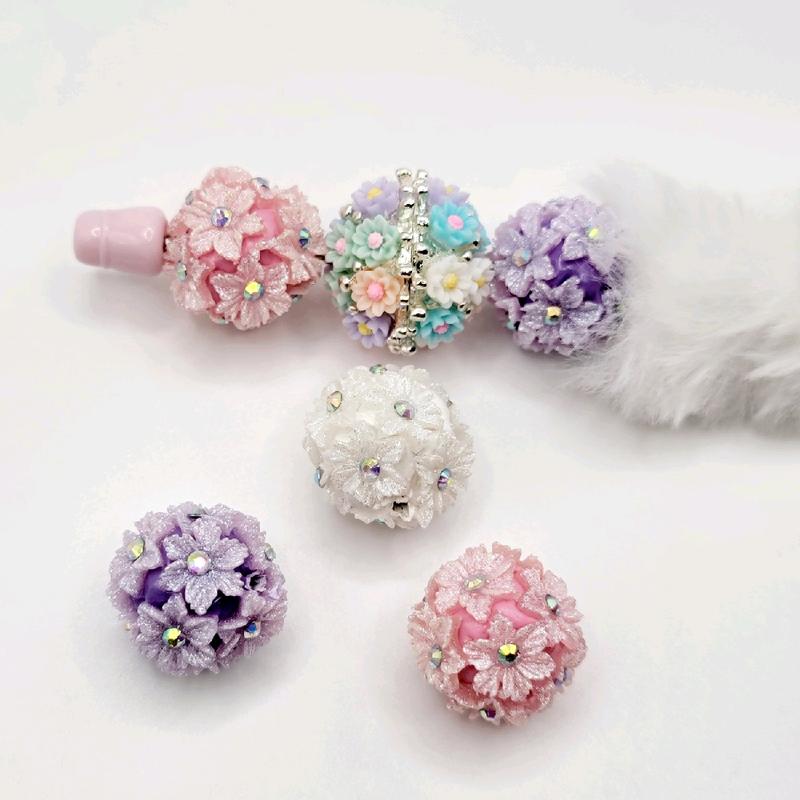 Assorted Flower Bead Bundles for DIY Jewelry