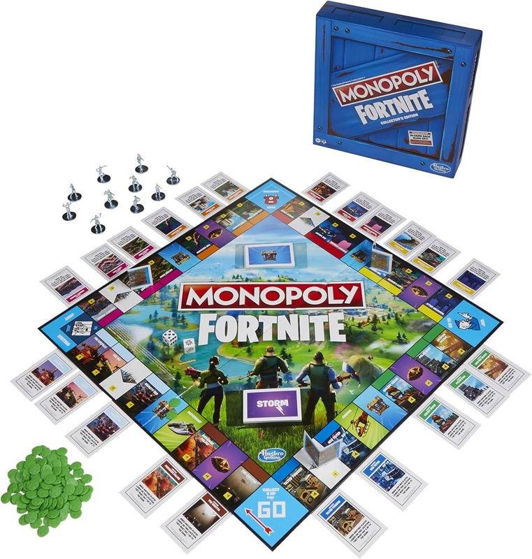 Monopoly: Fortnite Collector's Edition Board Game Inspired by Fortnite Video Game
