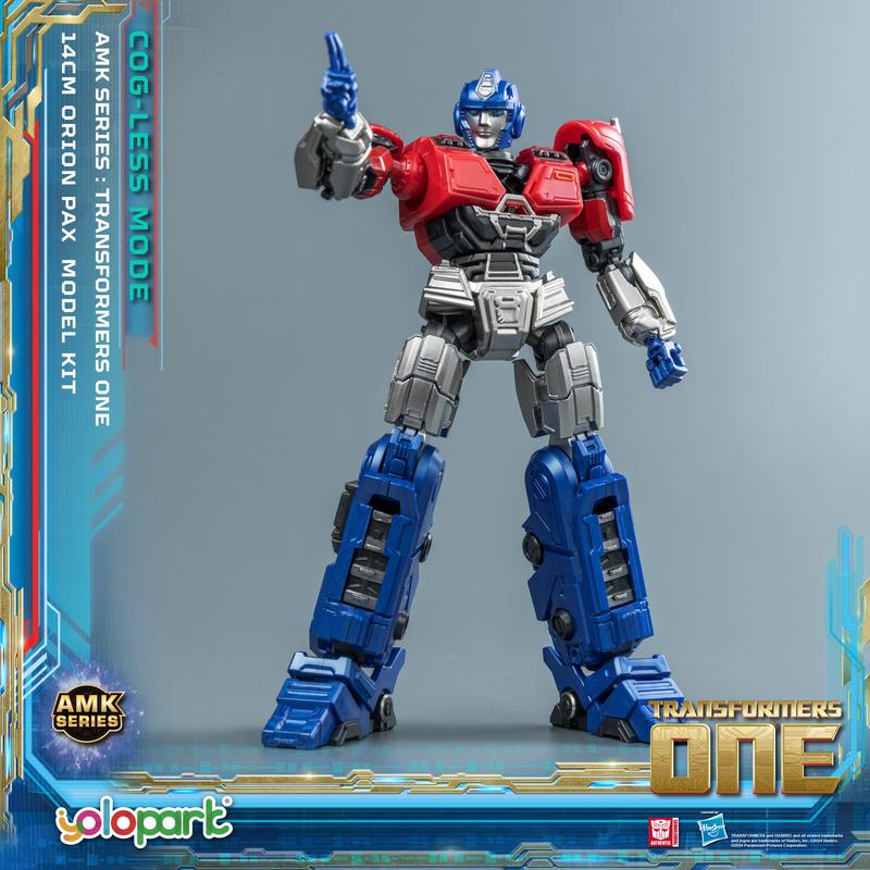 Transformers ONE - 14cm Orion Pax Cog-less Mode Pre-assembled Toy - AMK Series