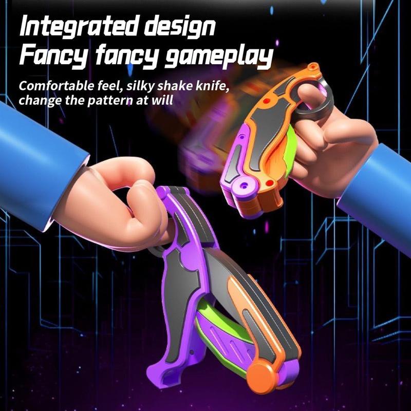 Fidget Claw Knife, 3D Gravity Knife Toy, 3D Gravity Plastic, Sensory Knife Fidget Toys for Kids & Adults, Anxiety Stress Relief Toy