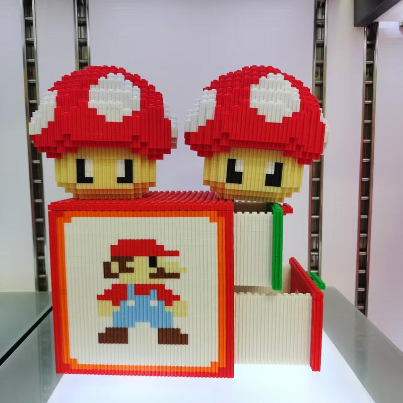 Drawer sets of 3- Multi Color Compressed Link Small Building Blocks Series