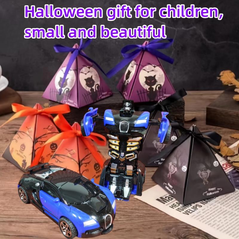 Children's Crash Toy Transforming Car, Creative Transforming Toy Car, Novelty And Fun Boy Car Toy Robot Halloween Gift