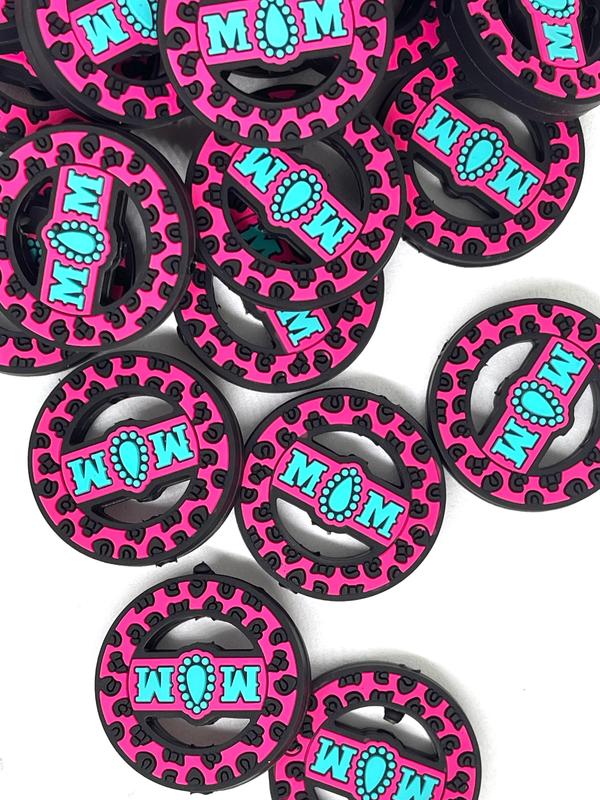 Mom Knows Best Focal Beads | Colorful Bead | Mother's Day Gift | Mom Beads | Mom Craft Supplies