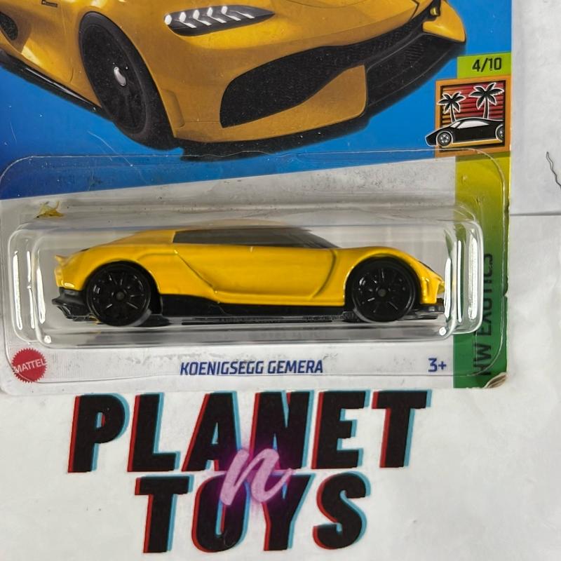 Hot wheels koenigsegg gemera diecast car - scale 1:64