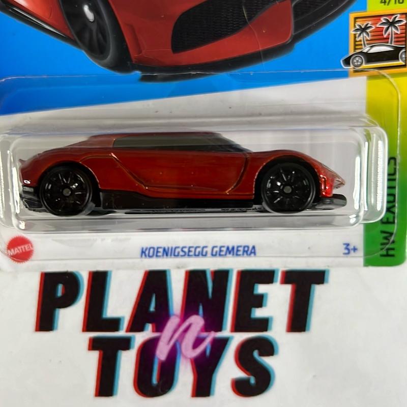 Hot wheels koenigsegg gemera diecast car - scale 1:64