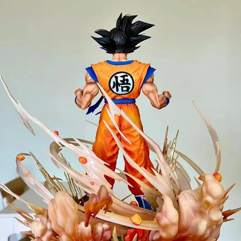 Anime Dragon Ball Son Goku Super Saiyan Figure Action Figure Model Desktop Ornaments Collectibles Models Anime