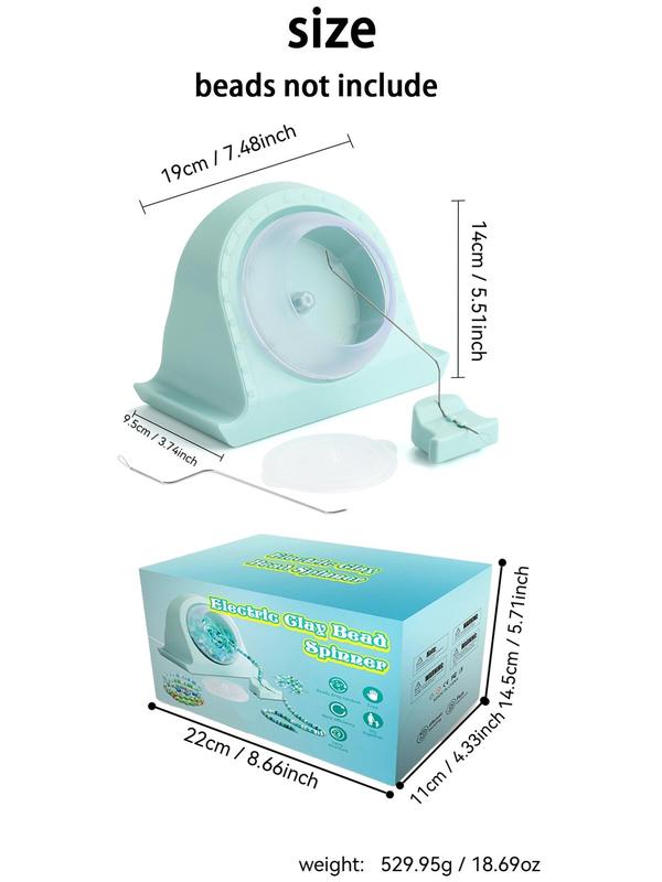 Portable Automatic Beading Machine, Cute Beading Tool, DIY Handmade Beading Tool, Jewelry Making Tool for Women & Girls