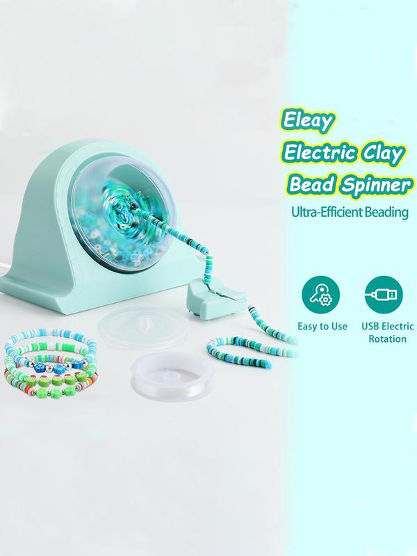 Portable Automatic Beading Machine, Cute Beading Tool, DIY Handmade Beading Tool, Jewelry Making Tool for Women & Girls