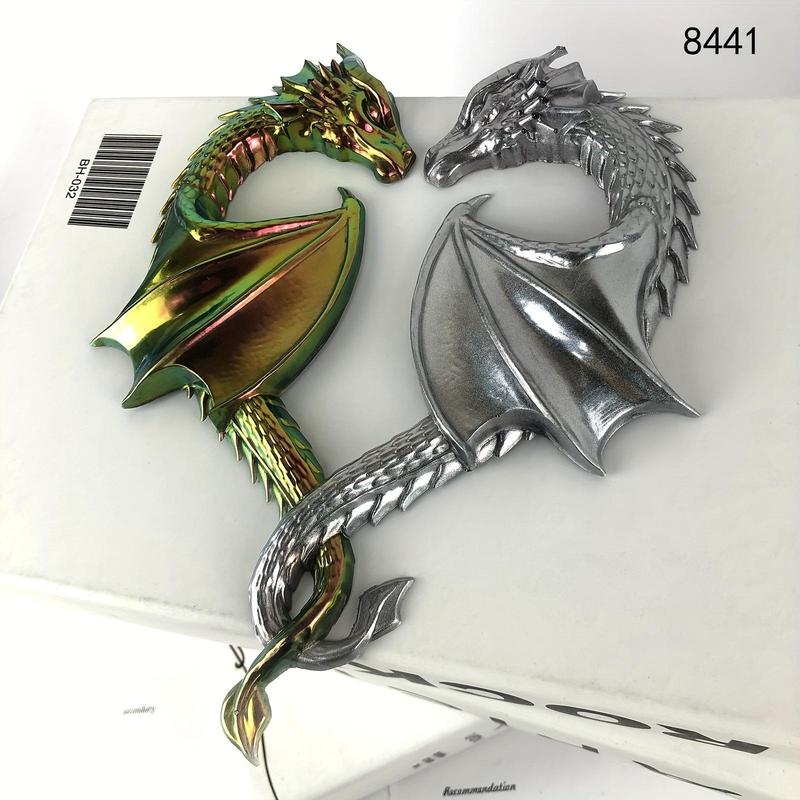Creative Dragon Design Silicone Mold, 1 Count Heart Shaped DIY Casting Mold, Unique DIY Casting Mold for Desktop Wall Hanging Decoration