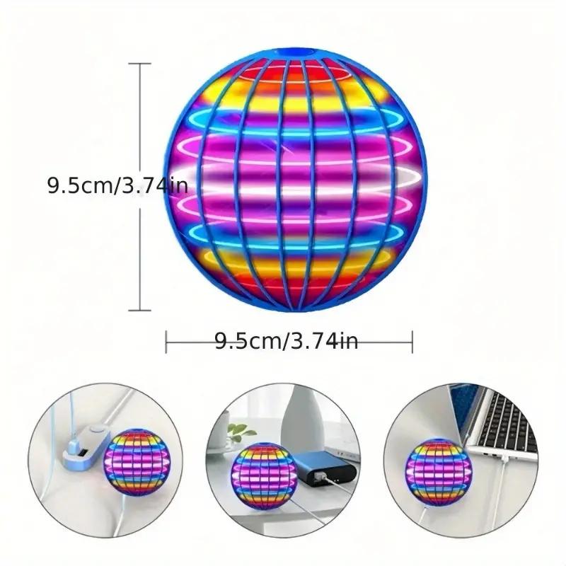 IP 2024Flying Orb Ball Toy, Hand DroneOrbit, Hand Controlled Boomerang Hover Ball,Boomerang Hover Ball Galactic FidgetSpinner, Easter, Christmas Gifts