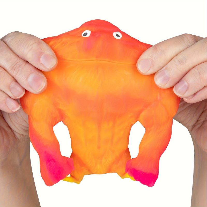 3pcs 1pc Funkee Monkee Mega Gradient Color Gorilla- Stretch, Squish, And Even Squeeze These Monkeys for Stress Decompression- Original Sensory Fidget Collectible Toys for Kids And Adults