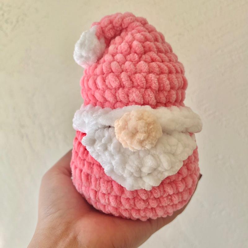 Crochet Gnome in Assorted Colors - Handmade Toy for Home Decor
