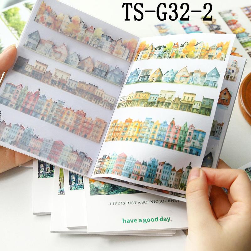 Sea Life & Plant Themed Sticker, 20pcs pack Decorative Scrapbooking Stickers, DIY Decals for Scrapbooking & Journal Making