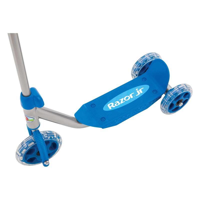 New Razor Jr 3-Wheel Lil' Kick Scooter - for Kids Ages 3+, Blue