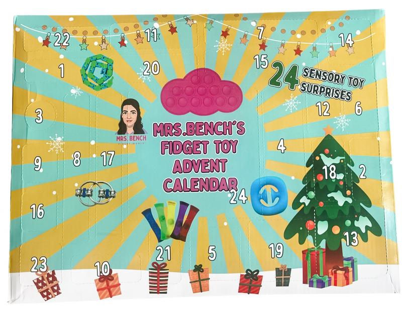 Fidget Toy Advent Calendar from Mrs. Bench