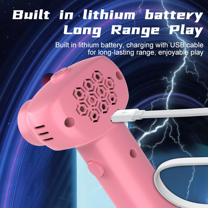 The Original Glow-In-The-Dark String Shooter Toy w  Dual Built-in UV Blacklights - Safe Fun Adult & Kids Rope Launcher Gift - Viral Fidget Toy Gadget - Music Festival Rave Dance Accessory