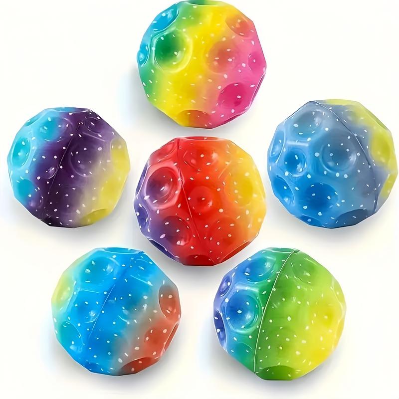 Astro Jump Ball 3 Pieces, Space Moon Ball, Mini Jump Ball, High Jumps, Rubber Ball, Super High Bouncing Lightweight Jumping Ball,  Sensory Ball, Athlete Training BallBouncy Balls, Interactive Toy for Stress Relief