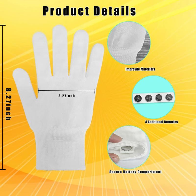 LED Gloves Toys for Light Up Gloves for , Easter Gift Cool Fun Toys for