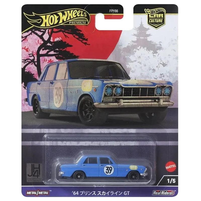 Hot Wheels Premium Car Culture Japan Historics 4 '64 Prince Skyline GT 1:64 Diecast car