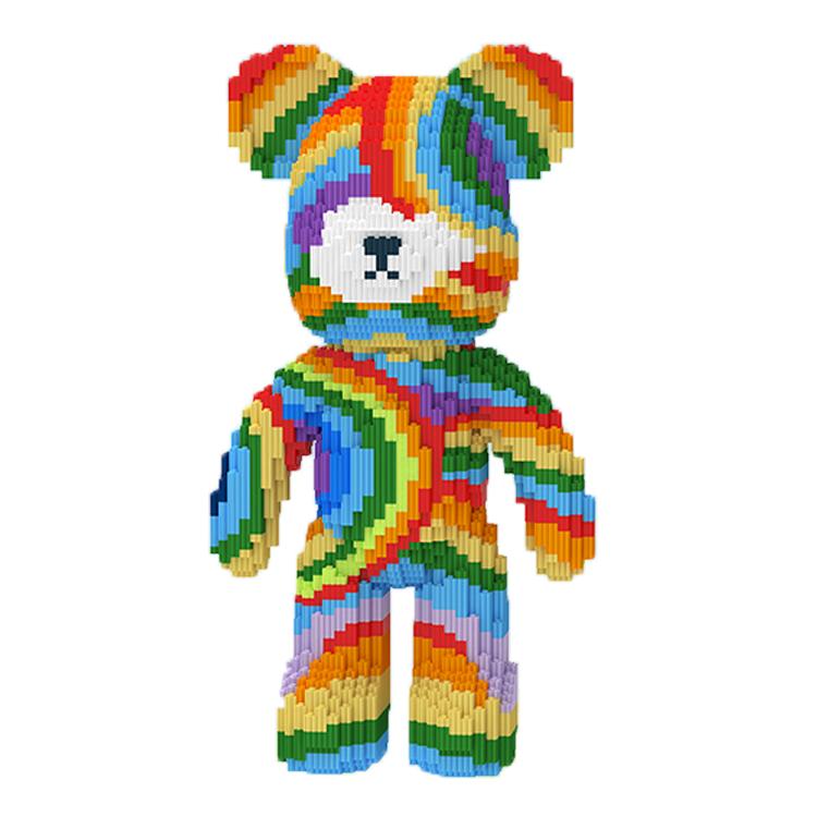 Build Your Bear - OZTZ 3D Puzzle Kit | 4500 Pieces for Creative Play | Educational & Interlocking Blocks | Ideal for Home & Office Decor
