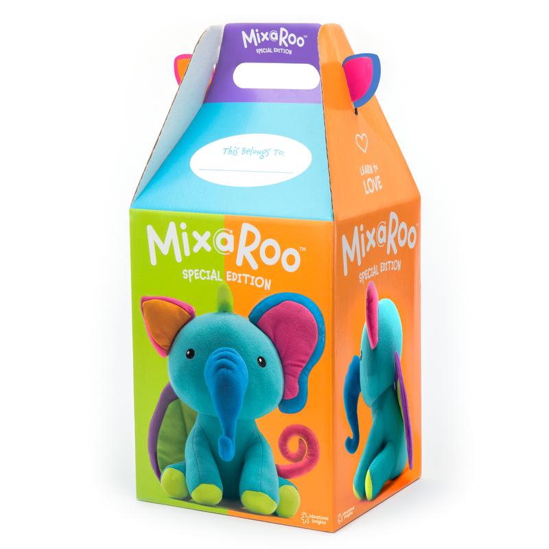 Educational Insights Plush Mixaroo Stuffed Animal for Social & Emotional Learning, Preschool Kindergarten Classroom Must Haves, Ages 2+