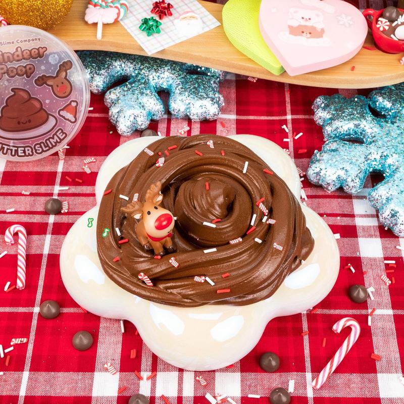 Reindeer Poop Butter Slime