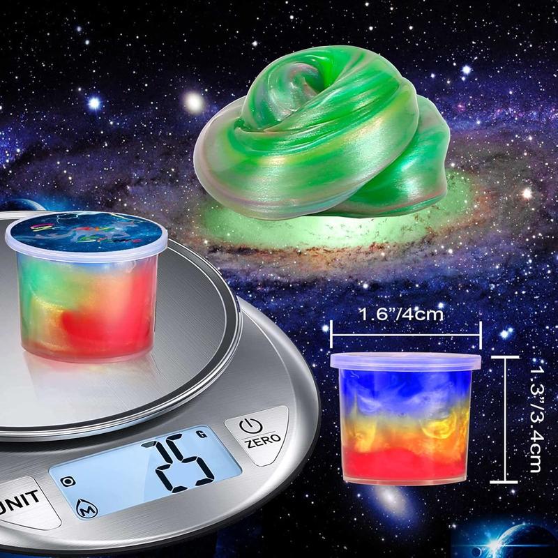 [BLACK FRIDAY OFF 50%] Galaxy Slime Kit for Girls Boys, 36 Pack Mini Slime Party Favors for Kids, Pretty Stretchy & Non-Sticky Slime Pack, Valentine Party Favors for Kids Goodie Bag Stuffers
