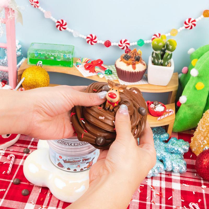 Reindeer Poop Butter Slime