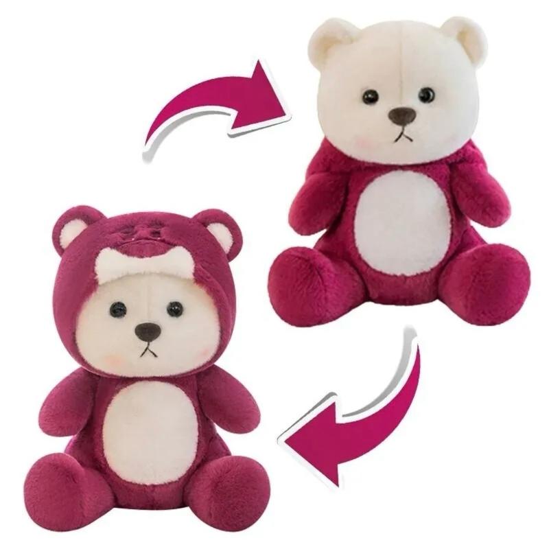 Sweetheart Berry Bear: Irresistibly Plush Strawberry-Scented Teddy - Snuggle in Style!  Limited Edition, Get Yours Now! #SweetheartBear #SnuggleInStyle #VALENTINE GIFT