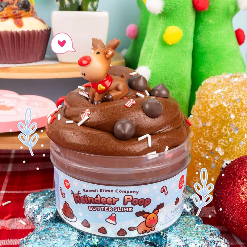 Reindeer Poop Butter Slime