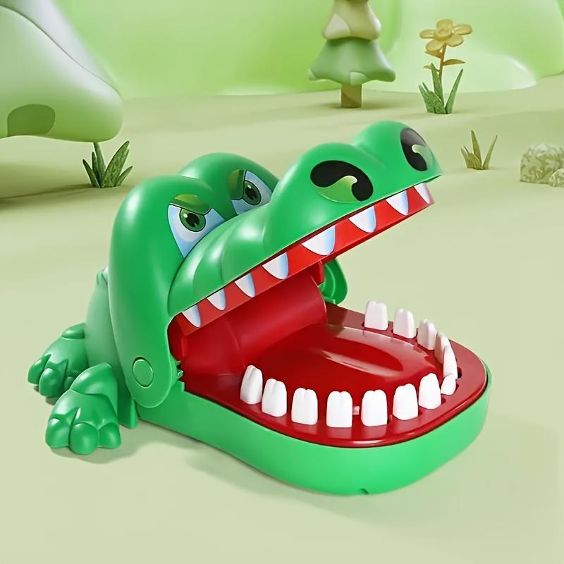 Alligator Teeth Game for Birthday, Bar Bat Mitzvah, Bachelor, Housewarming, Anniversary Parties - Plastic Crocodile Bite Finger Prank Toy for Interactive Multiplayer Fun, Ideal Christmas, Easter, Halloween, Summer, Fall Holiday Gift (Large Size)