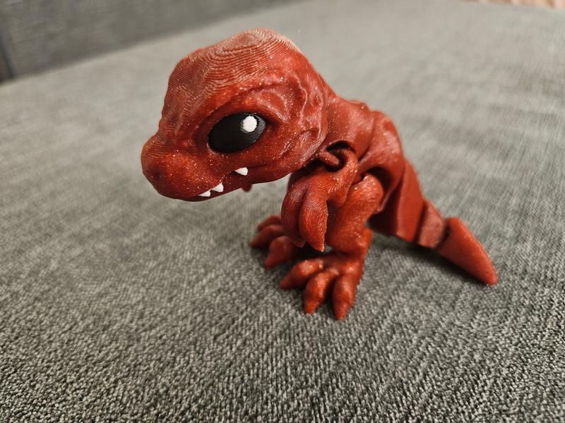 Tyrannosaurus Rex 3D Printed Figurine and Desk Figures