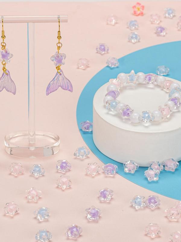 Star Shaped Acrylic Bead, DIY Jewelry Accessories for Bracelet Necklace Earrings
