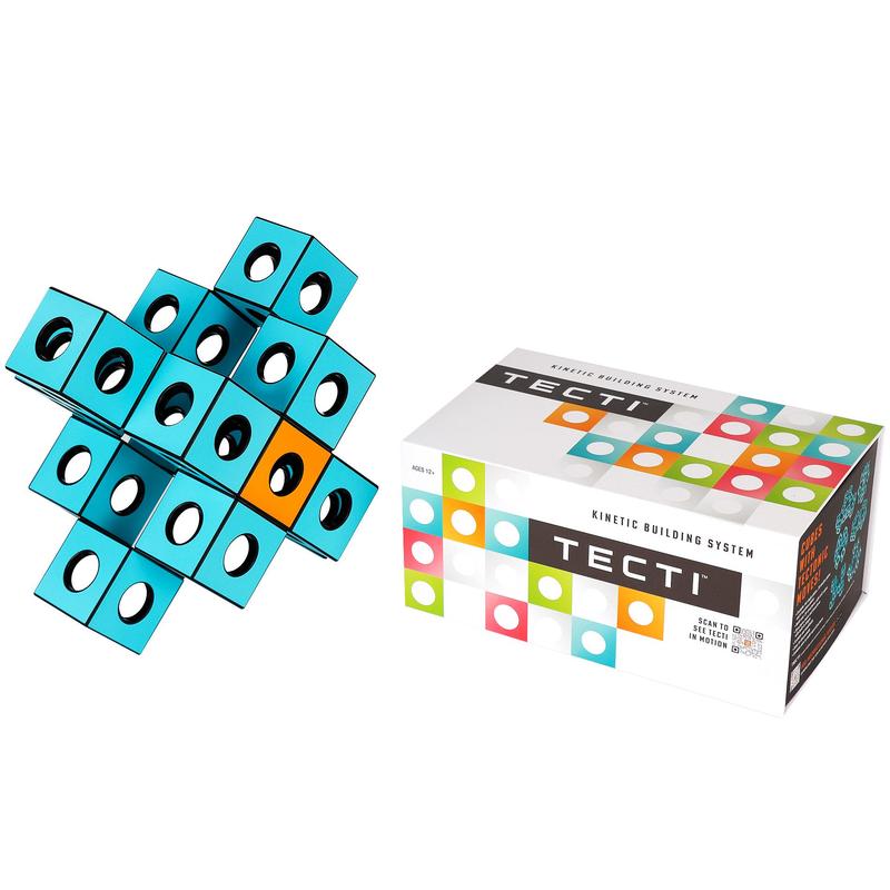 TECTI - Kinetic Building Toy - Build Over 50 Dynamic & Incredible Structures!