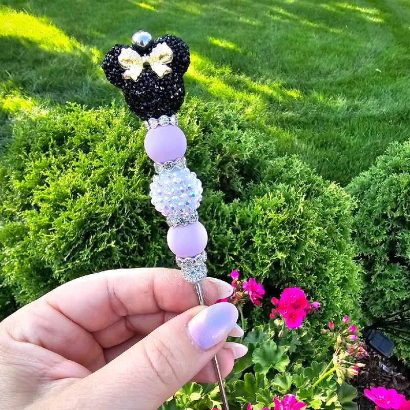 Multifunctional Handmade Stainless Steel Beaded Weeding Crafters Tool Sugar Mouse for DIY Projects